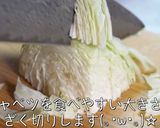 粒マスタード好き必見!『キャベツの副菜』作り方1写真