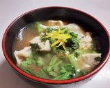 豆腐と春菊のお味噌汁☆舞茸旨味プラスして作り方5写真