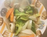 レンジ肉無豆腐玉ねぎあん炒味洋風野菜炒め作り方14写真