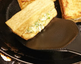 厚揚げネギ柚子味噌はさみ焼き作り方6写真