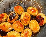 裏技で♡ジューシー根菜入り鶏つくね作り方6写真