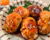 裏技で♡ジューシー根菜入り鶏つくね作り方7写真