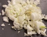 チキンクリームonにんじんライス作り方1写真