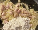 チキンクリームonにんじんライス作り方6写真