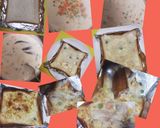 揚げないクリームチーズコロッケトースト作り方3写真