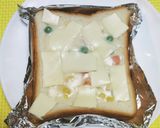 揚げないクリームチーズコロッケトースト作り方9写真