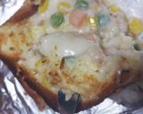 揚げないクリームチーズコロッケトースト作り方14写真
