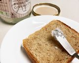 甘酒とココナッツオイルのトースト作り方2写真
