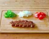 甘辛さばカツのイタリアンさばカツピザ作り方3写真