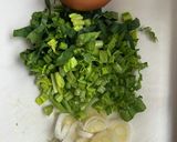シャキシャキほうれん草チャーハン作り方1写真