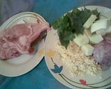 鶏肉生姜風味スープ(ティノーラマノック)作り方1写真