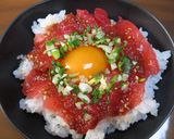 まぐろでユッケ丼☆作り方5写真