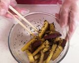 レンジで簡単！バター醤油さつまいも作り方4写真