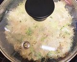 サバ缶と葱でチョー簡単な米粉のお好み焼き作り方3写真