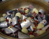 ★イワシ・ニンニク・しょう油煮★作り方3写真