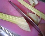 いかくんＤＥセロリ✿作り方1写真