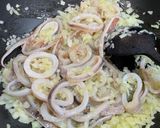 ワンプレート★イカのケチャップ炒煮ライス作り方10写真