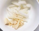 簡単ピリ辛味噌炒め味豚こま大根青椒肉絲風作り方6写真