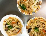 簡単ピリ辛味噌炒め味豚こま大根青椒肉絲風作り方15写真