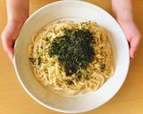 ひと味違う！はばのりたらこバターパスタ作り方5写真