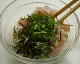 簡単！マグロ納豆　びんちょうまぐろ作り方2写真