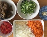 絶品！やみつきキーマカレー！作り方1写真