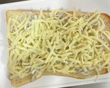 乗せるだけしらすマヨトースト作り方1写真