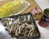 白菜くたくた イタリアンパスタ作り方1写真