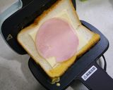 ハーフホットサンド！ワンパントースト作り方2写真