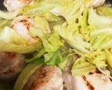 簡単！鶏肉とキャベツのクリーム煮作り方4写真