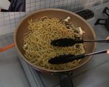 牡蠣焼そば作り方13写真