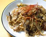 牡蠣焼そば作り方17写真