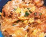 イカ天卵とじ丼作り方5写真