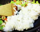 カレーそば飯。作り方3写真