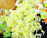 カレーそば飯。作り方4写真