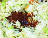 カレーそば飯。作り方6写真