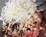筍と椎茸入り葱油とXO醤の至高の焼売作り方7写真