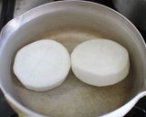 おかかガーリックのふろふき大根作り方2写真