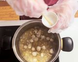 ベビーほたてとコーンの中華卵スープ作り方3写真