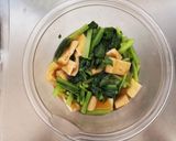 小松菜と油揚げのレンチン煮浸し作り方4写真