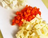 冷凍パイシートで　　　チキンポットパイ作り方1写真