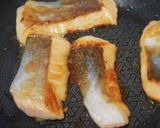 鮭ムニエルのきのこクリームソース作り方1写真