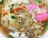 きのこいっぱい温かいそうめん、うどん作り方5写真