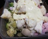 カリフラワーのゴロゴロサラダ！ゆりさん風作り方3写真