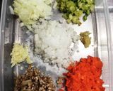 根菜ピザトースト作り方1写真