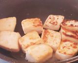キノコたっぷり豆腐ステーキ作り方4写真