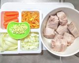 豚バラ肉とドライフルーツの角煮作り方1写真