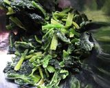 簡単！冷凍ほうれんそうでグリーンサラダ作り方1写真