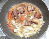 豚バラ肉とドライフルーツの角煮作り方8写真