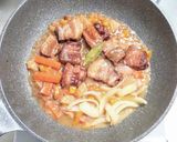 豚バラ肉とドライフルーツの角煮作り方9写真